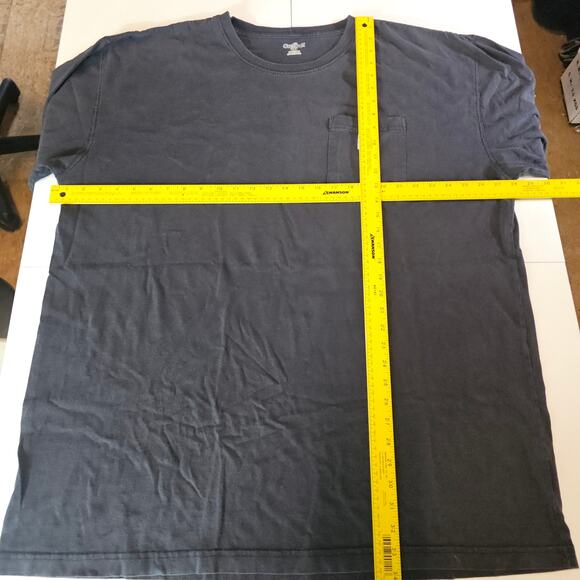 Carhartt Men's Work Short Sleeve T Shirt Black Size 2XL Tall 3023 - Picture 4 of 6